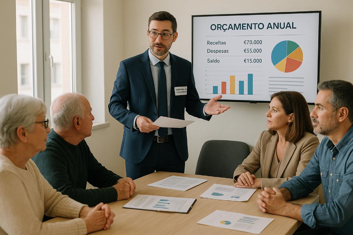 Orçamento anual do condomínio